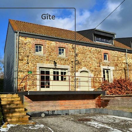 Les Houx De Mathieu Villa Engis Exterior foto