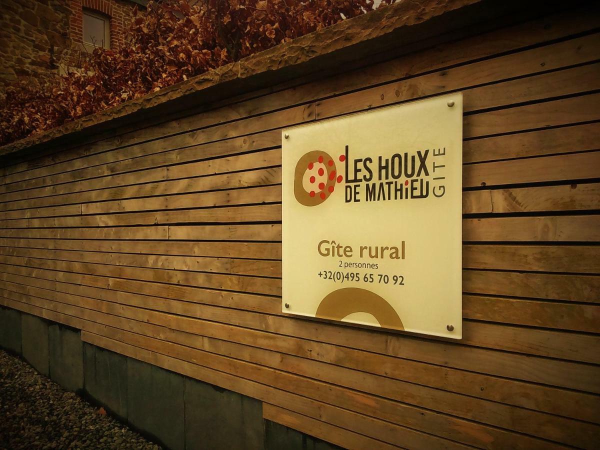 Les Houx De Mathieu Villa Engis Exterior foto